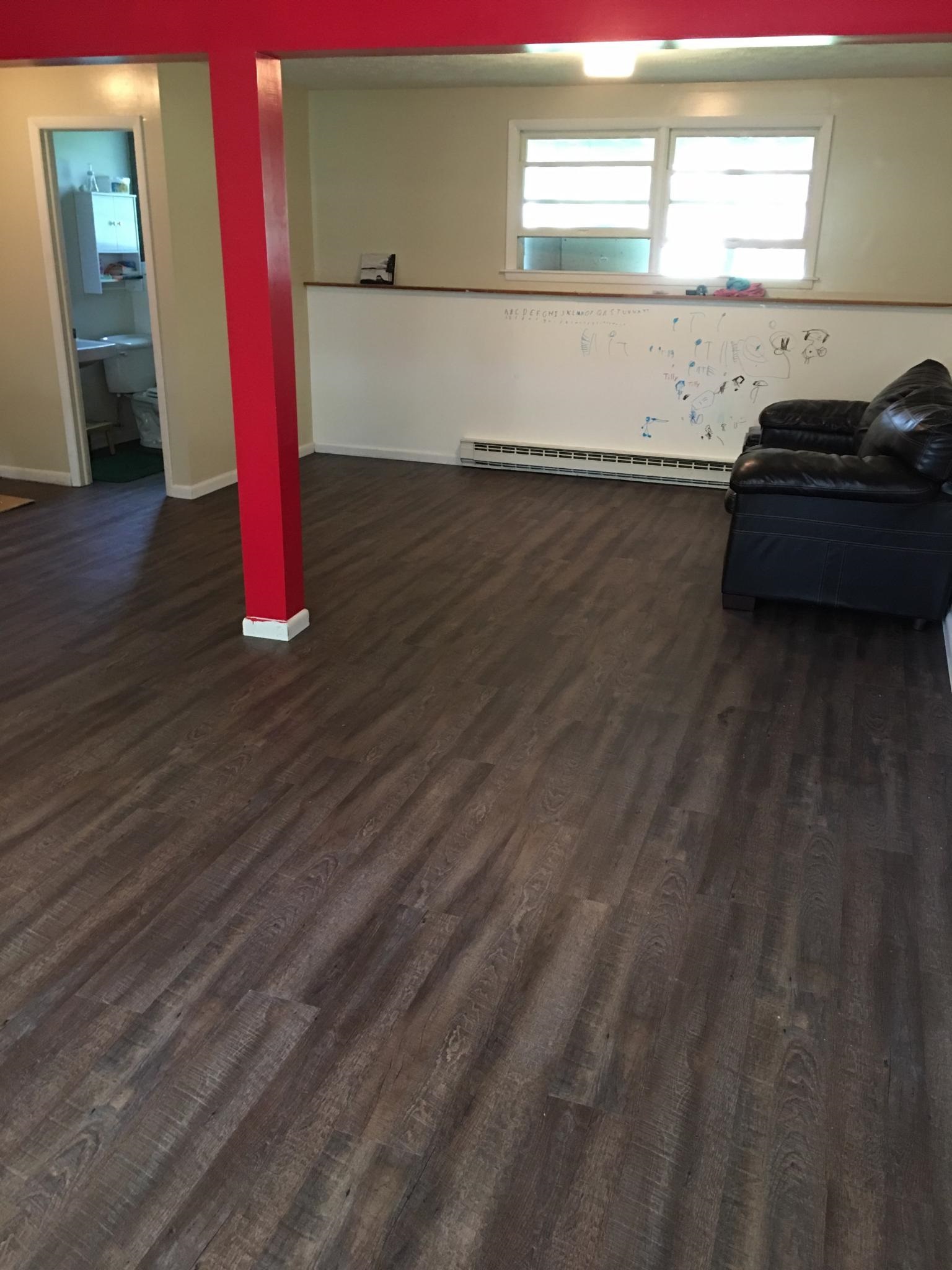 Before and After S&S Flooring Installations Inc